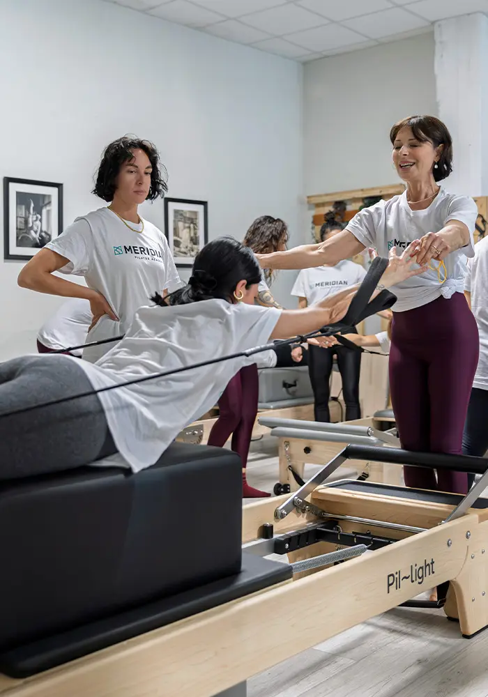 Formazione per istruttori di Pilates Reformer alla Meridian Pilates Academy